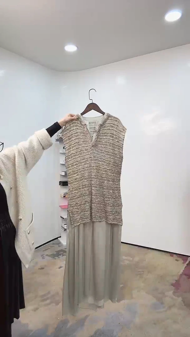 YEVACHAO女士时尚搭配样板M裙子