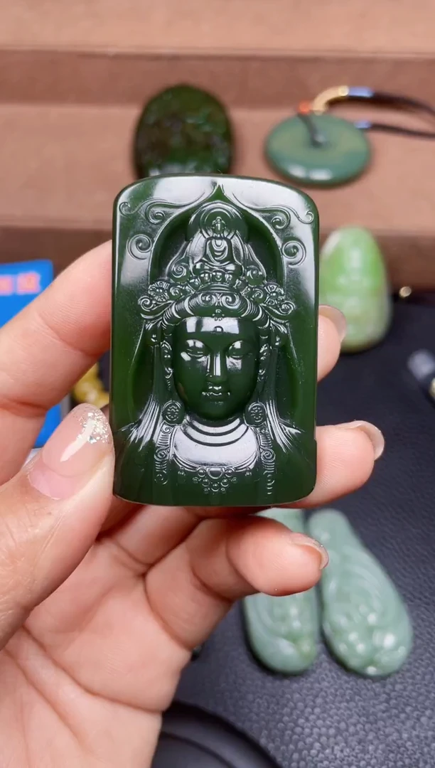 颈饰未镶嵌和田玉F1000