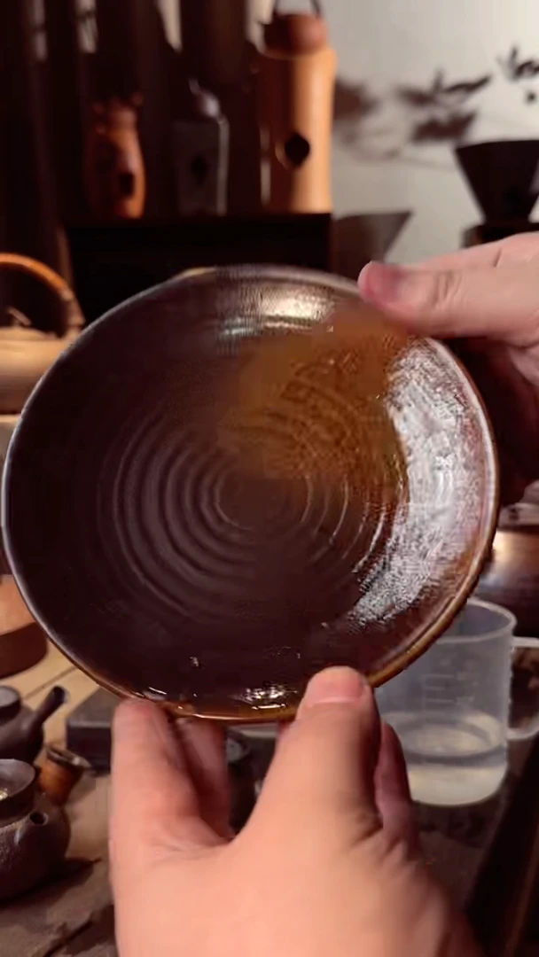 【闪购商品】壶草木灰粗陶壶承16.5cm