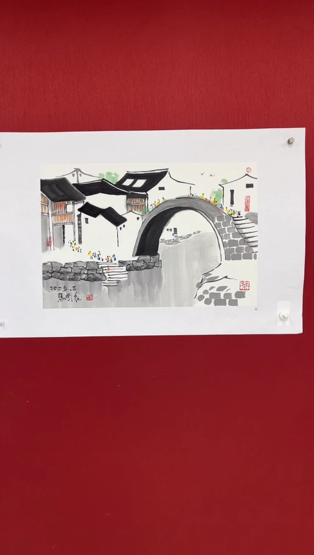 国画张国红老师画作