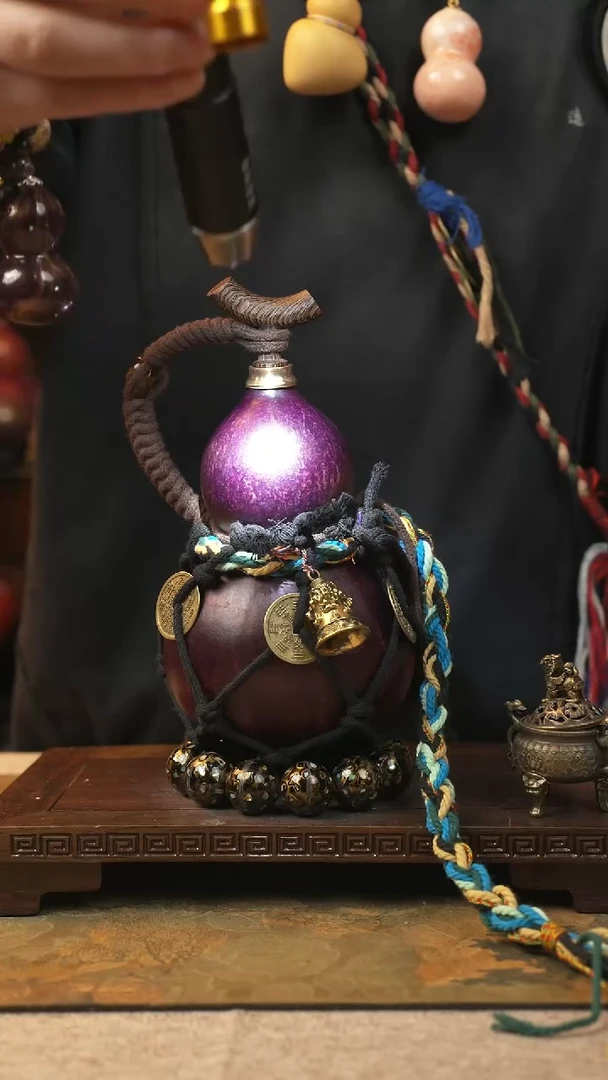 264大漆一物一拍记葫堂出品【不带手串】