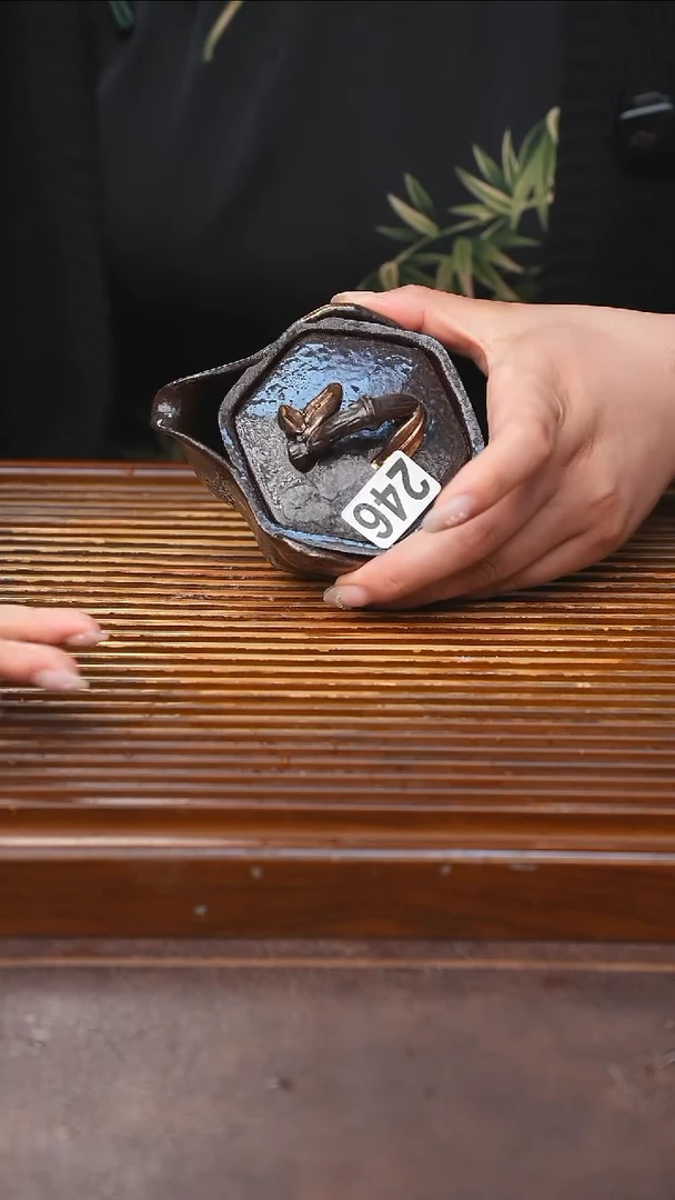 万古烧粗陶手工茶具