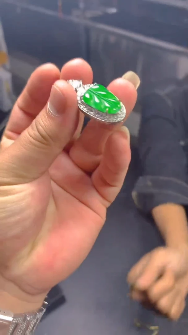 【闪购商品】翡翠吊坠(赠链)未镶嵌0095512794/多样性发一