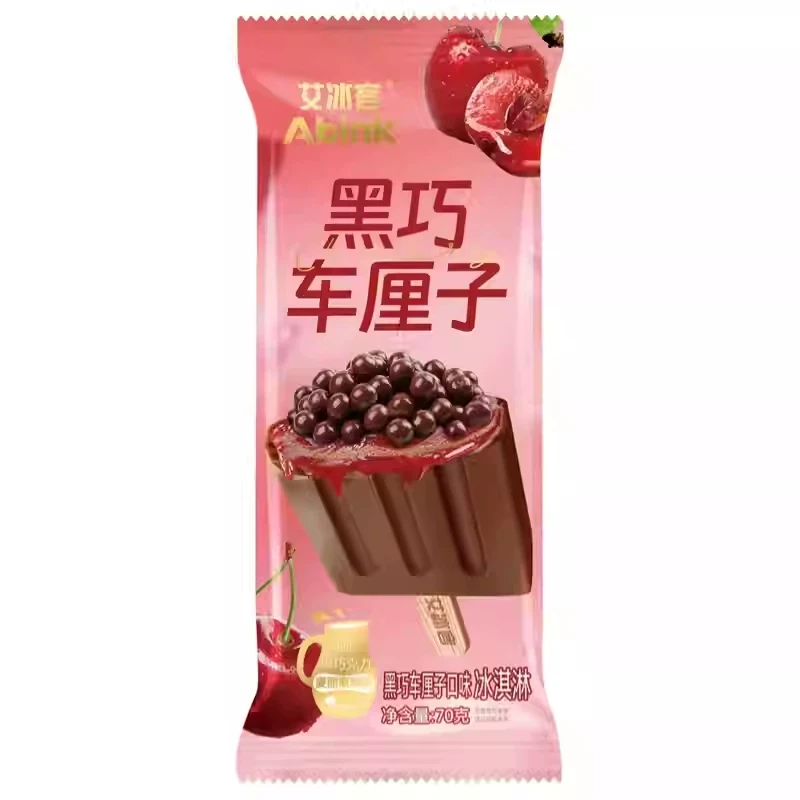 艾冰客黑巧车厘子口味雪糕70g