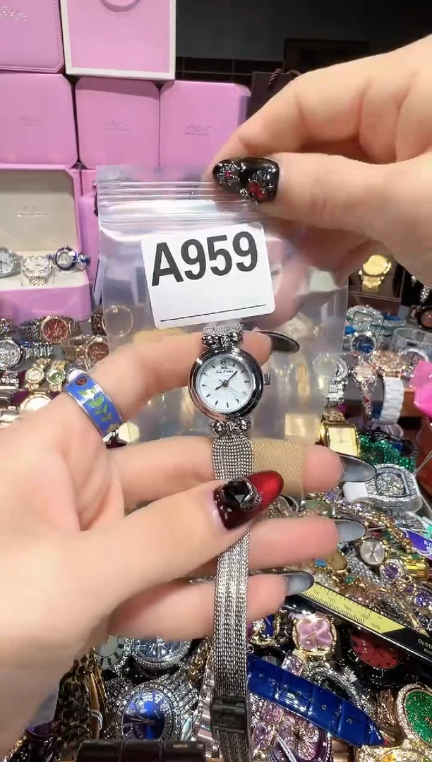 石英机芯不锈钢不锈钢直播定闪专用