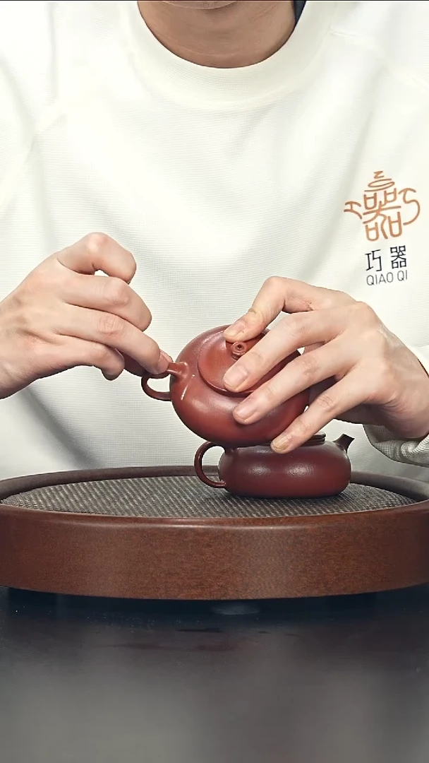 茶壶紫砂全手工微微瑕-A453