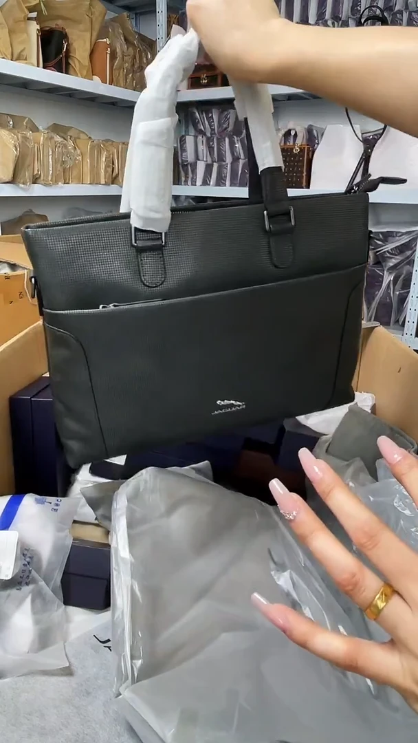 牛皮（革）韩爵绅士包包皮具852