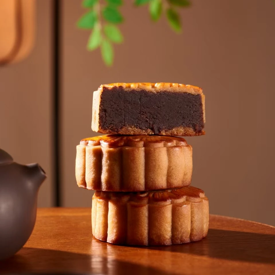 韶州金白土陈皮红豆月饼