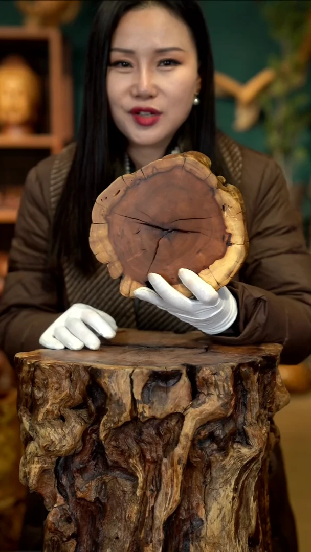 木平*雷击枣木底座