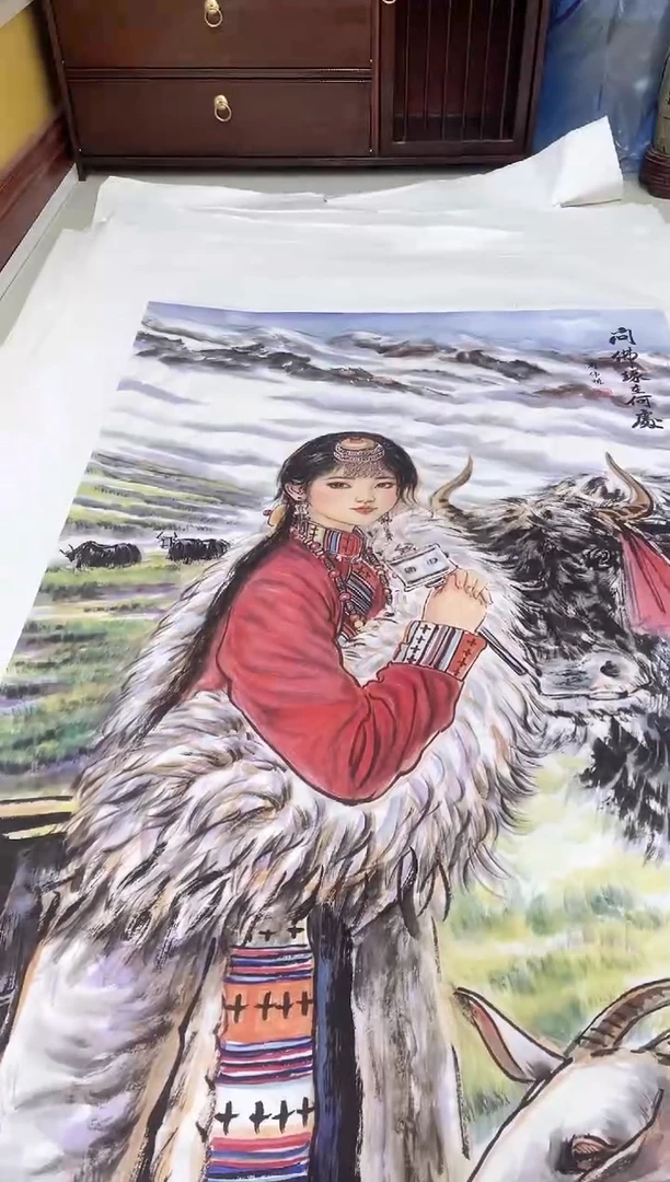 国画九霄甄选国画作品zhb033