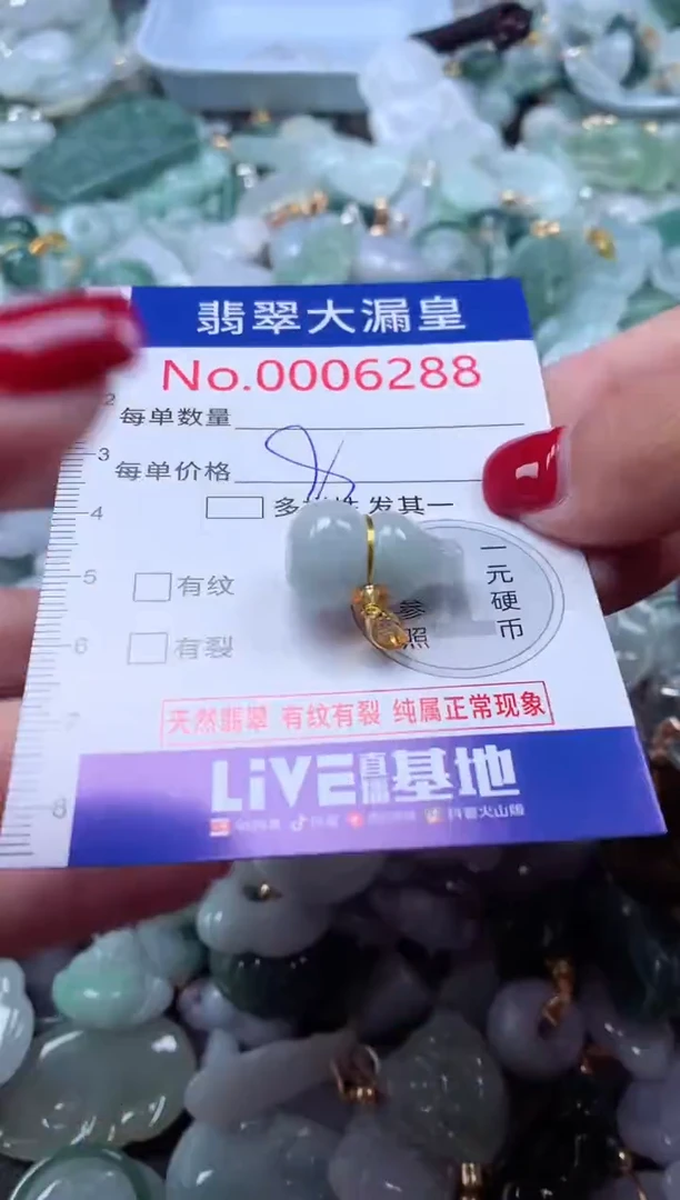 颈饰未镶嵌翡翠6288