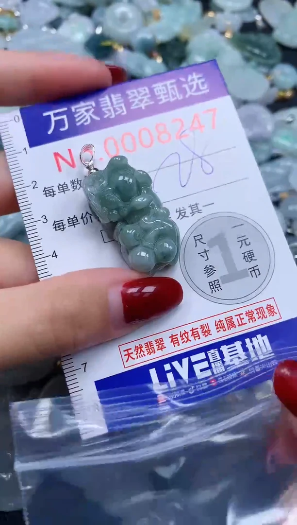 颈饰未镶嵌翡翠8247