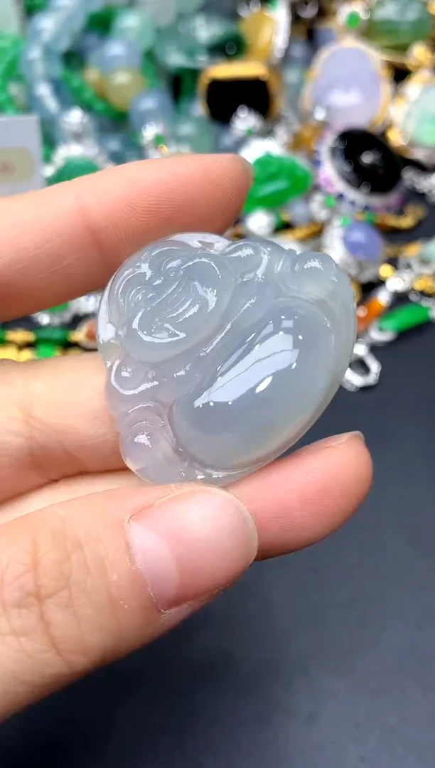 颈饰未镶嵌翡翠45-中国好珍宝