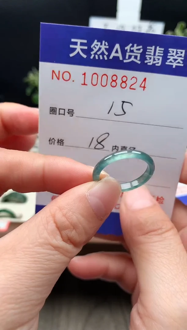 未镶嵌戒指翡翠15#