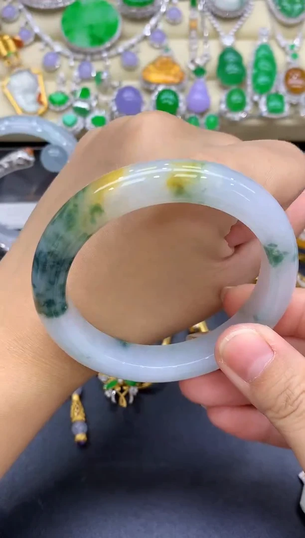 未镶嵌手镯翡翠318-中国好珍宝