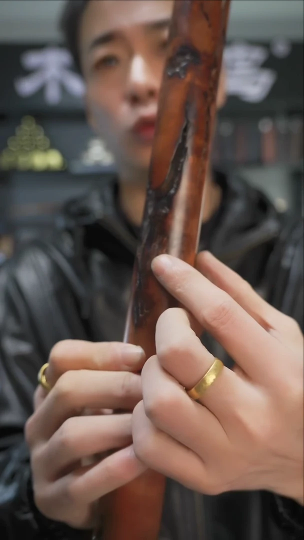 枣木手作木制雕刻品