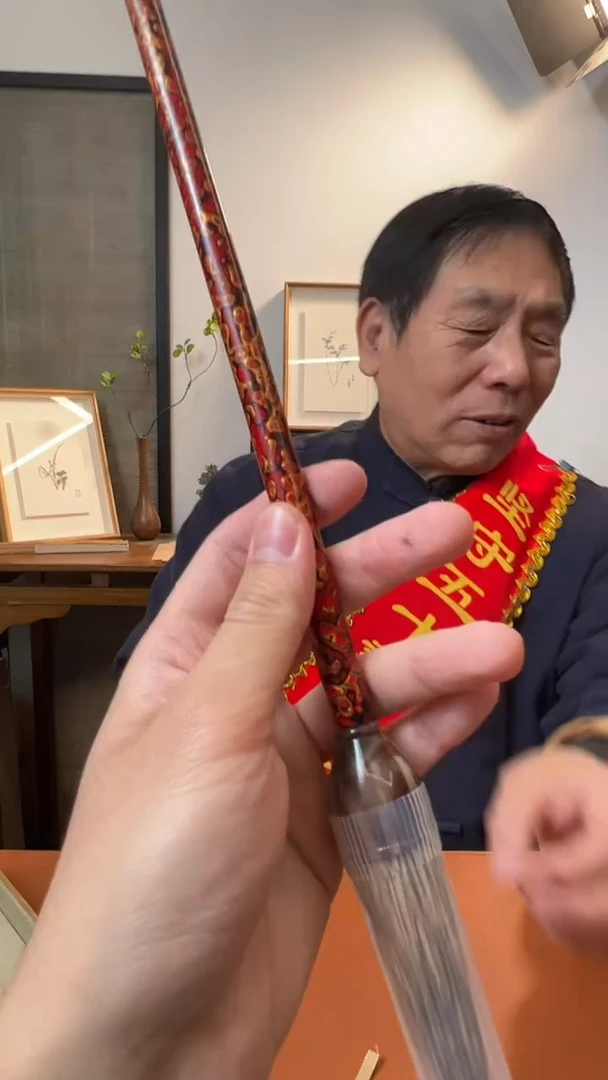 书法10号 武老师石獾大漆毛笔出8.8口2