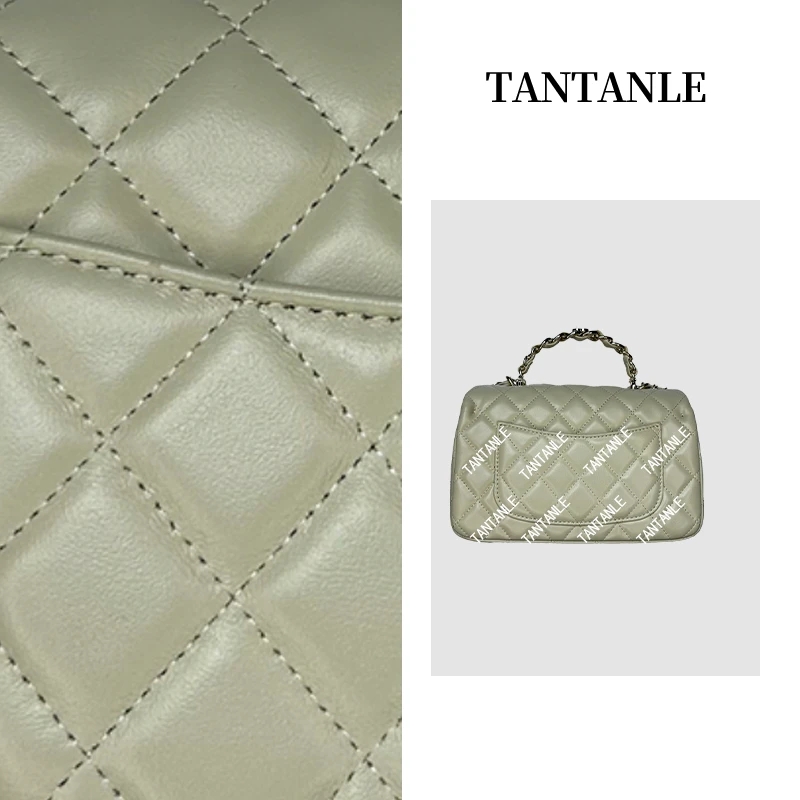 时尚百搭真皮女士单肩包