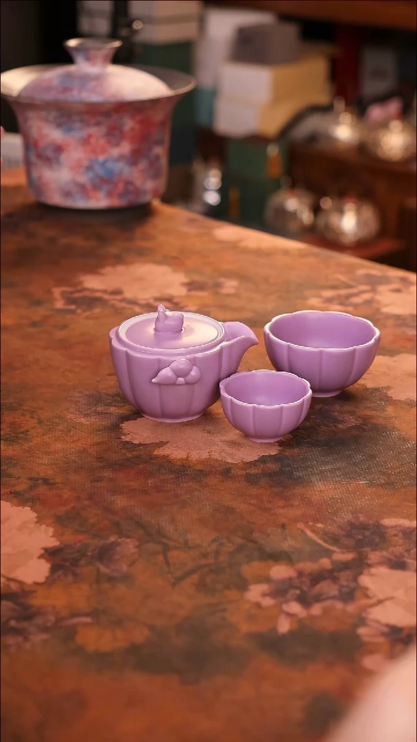 【闪购商品】陶瓷茶具（无礼盒无茶盘）@@A12027