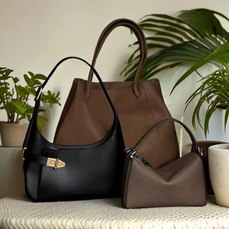 ~20时尚百搭轻奢水桶包肩包斜挎包腋下包设计师女士包