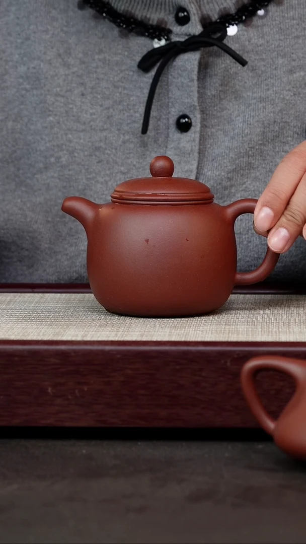 茶杯紫砂小红泥匏尊