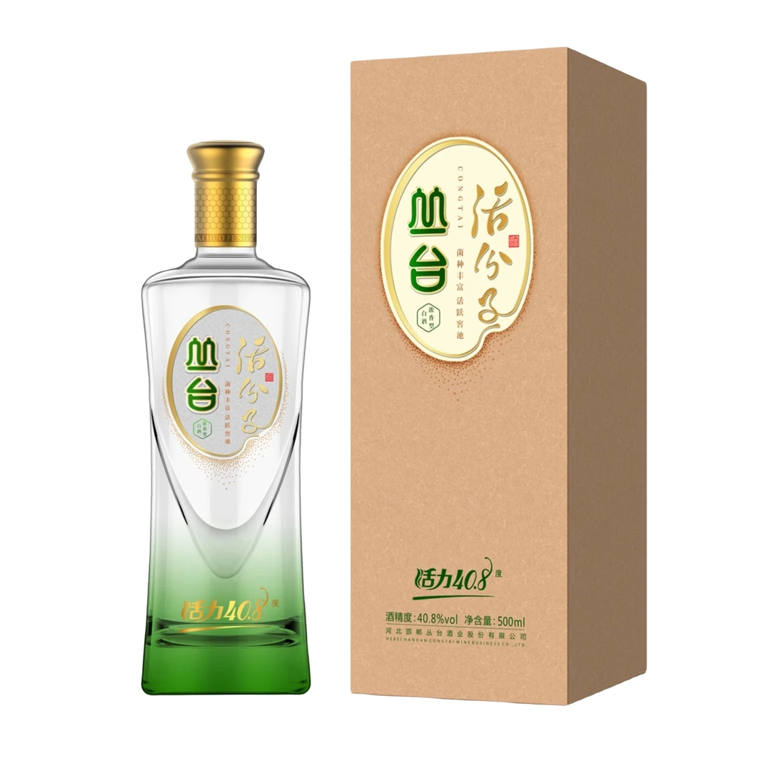 丛台丛台活分子酒500ml40.8度