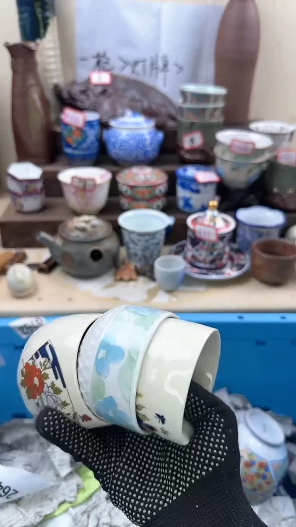 【闪购商品】瓷片2750淘艺中古陶瓷满18米包邮