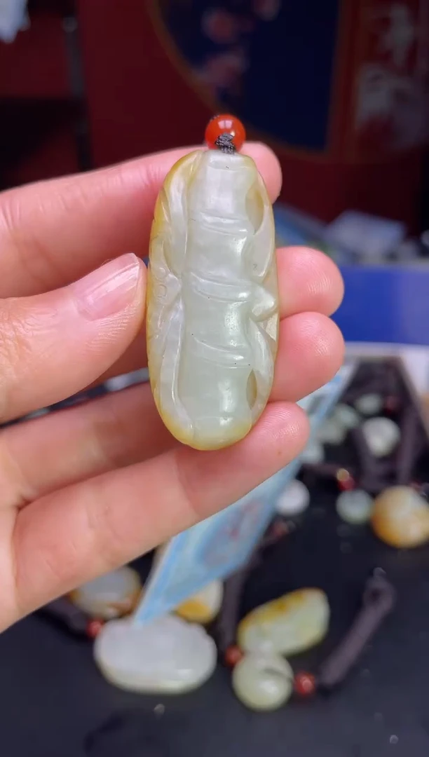 颈饰未镶嵌和田玉123