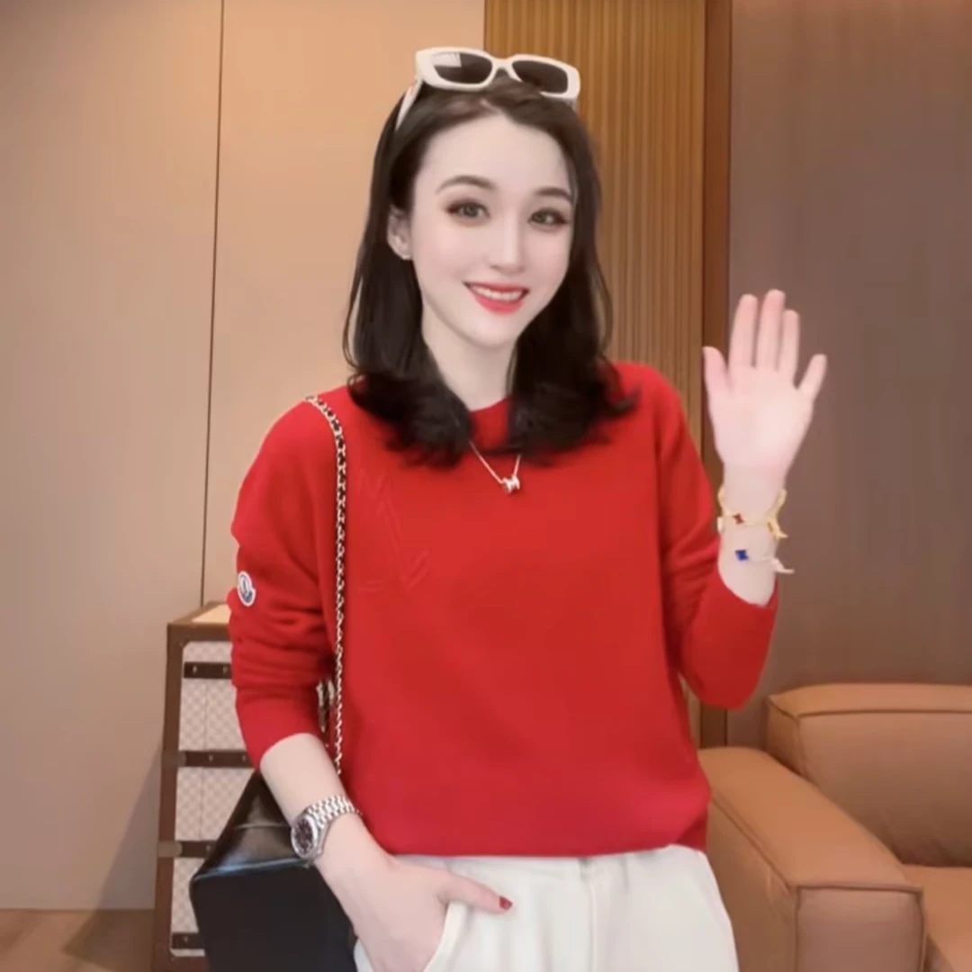 【AA毛衣】春季羊毛洋气百搭宽松毛衣XY2520