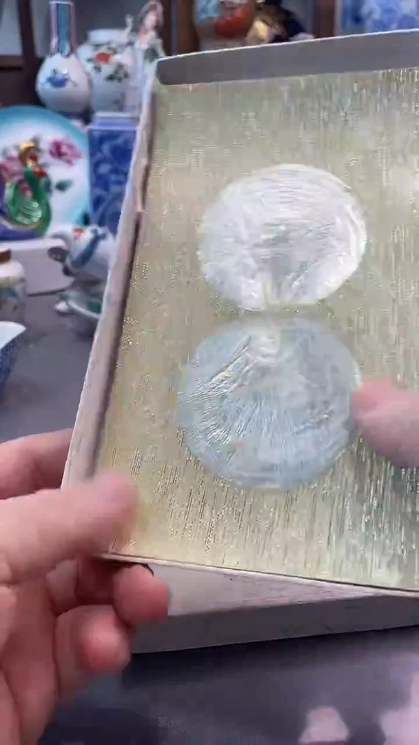 瓷片螺钿盘一一一