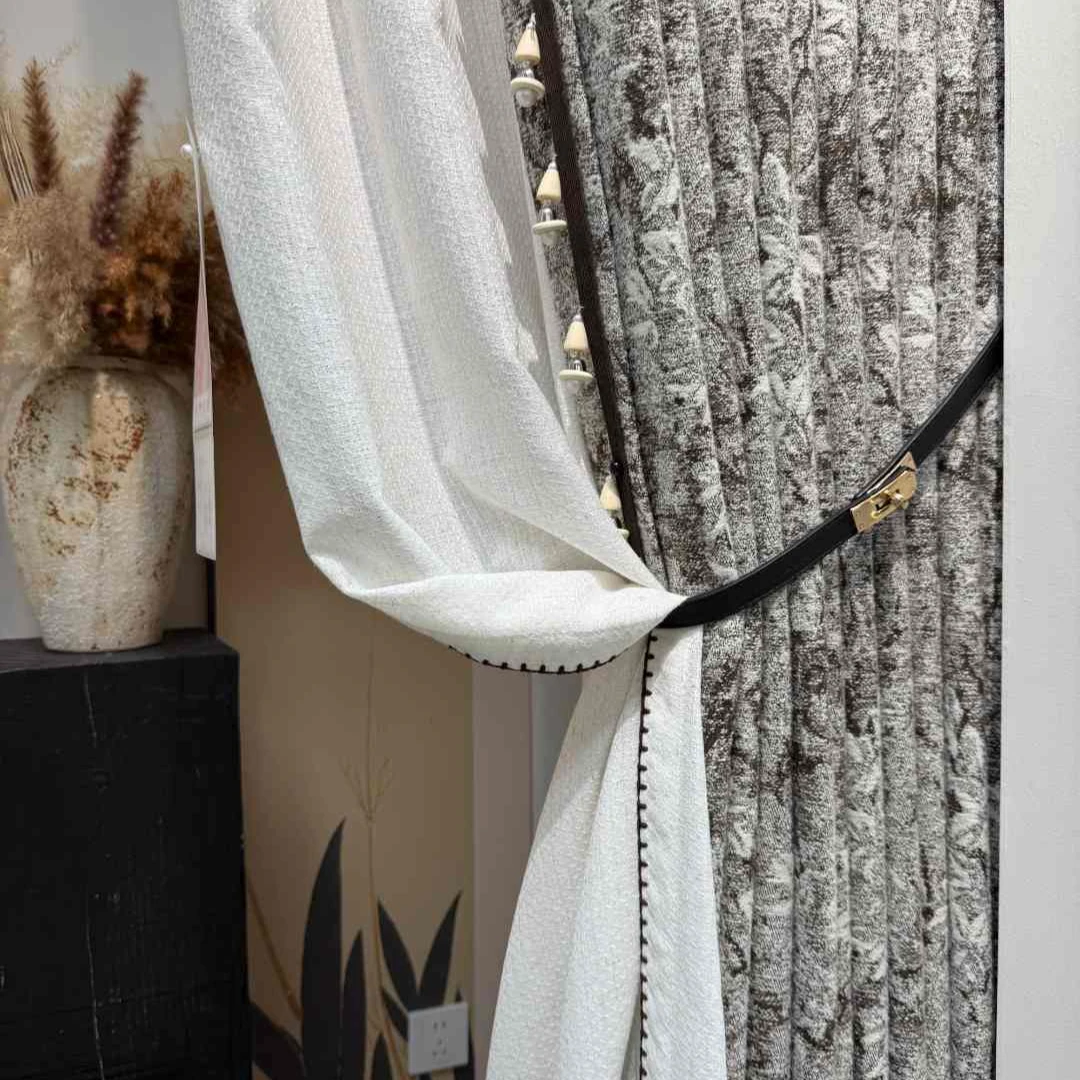 帘成四叶窗帘 氛围软装时尚绑带