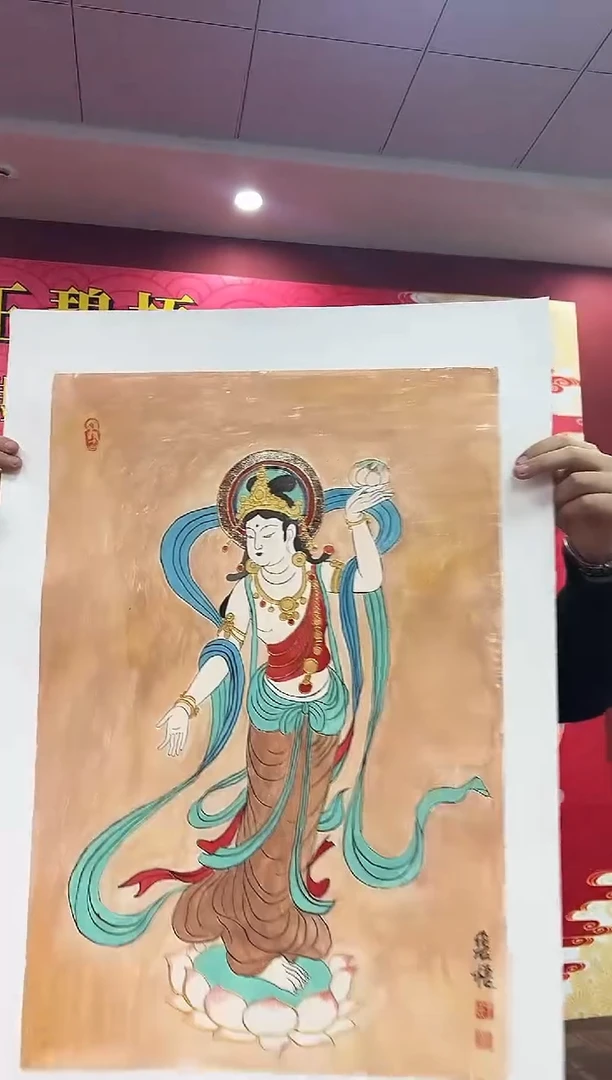 国画王碧梧绘画2.7pc人物