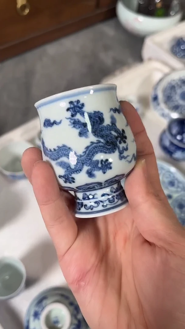 龙凤 景德镇精品促销茶器