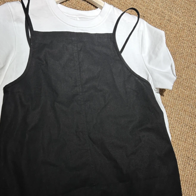 JIUJIU 【林里】吊带连衣裙女装夏季新款黑色俏皮显瘦裙