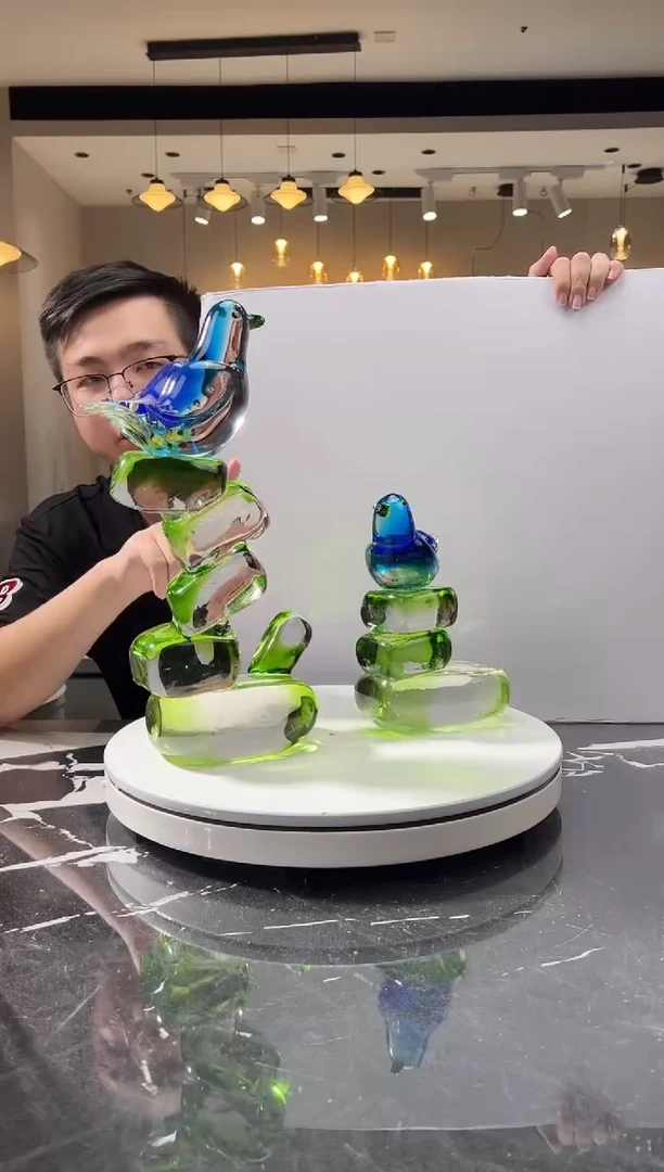 摆件巴比特美学-喜鹊一组