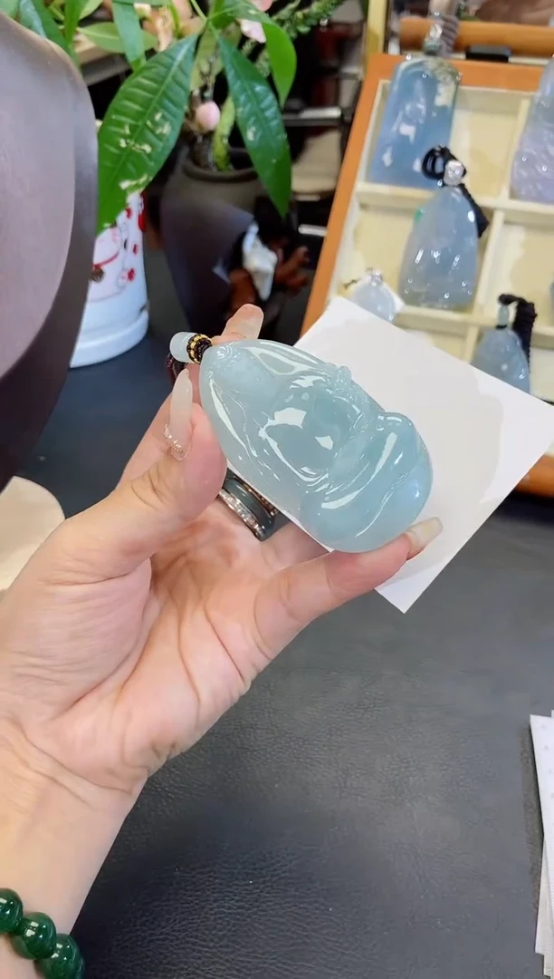 颈饰未镶嵌翡翠缅甸天然翡翠
