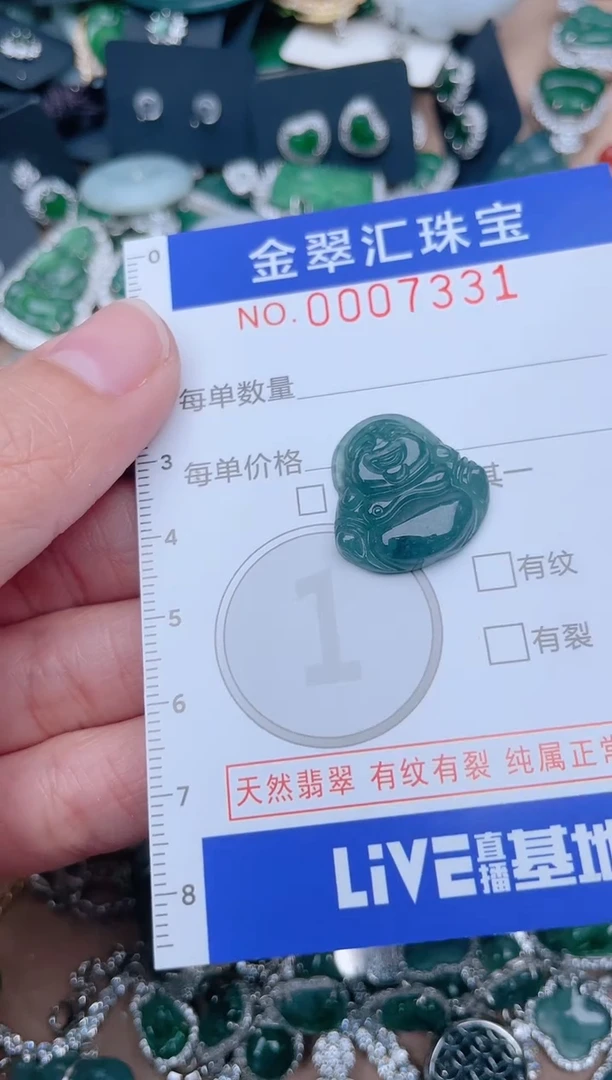 【闪购商品】翡翠颈饰未镶嵌7331.....1