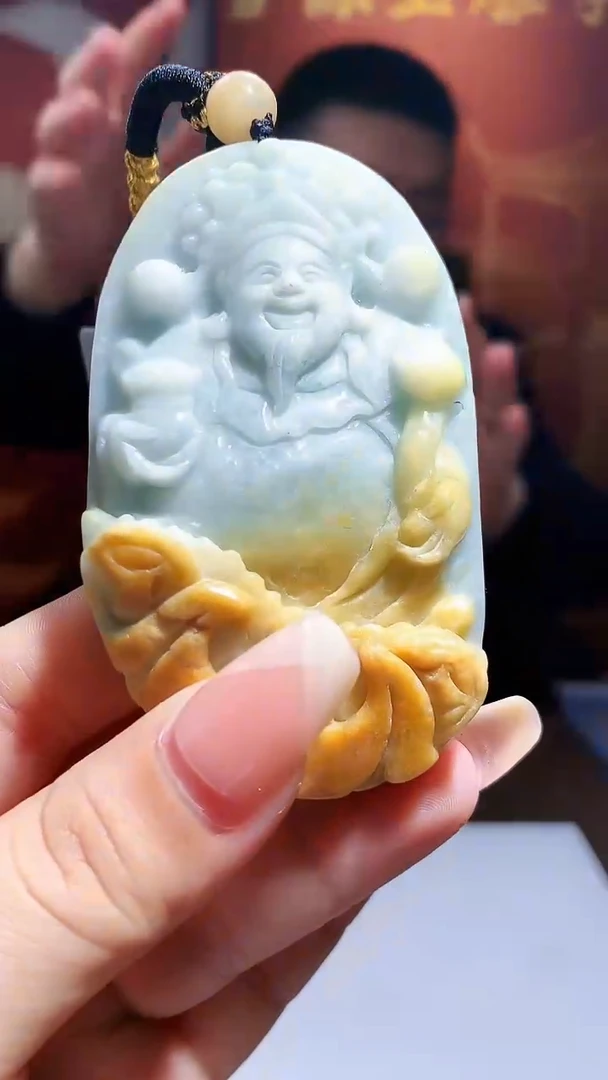 【闪购商品】定制翡翠未镶嵌1072xx-毛货挂件19