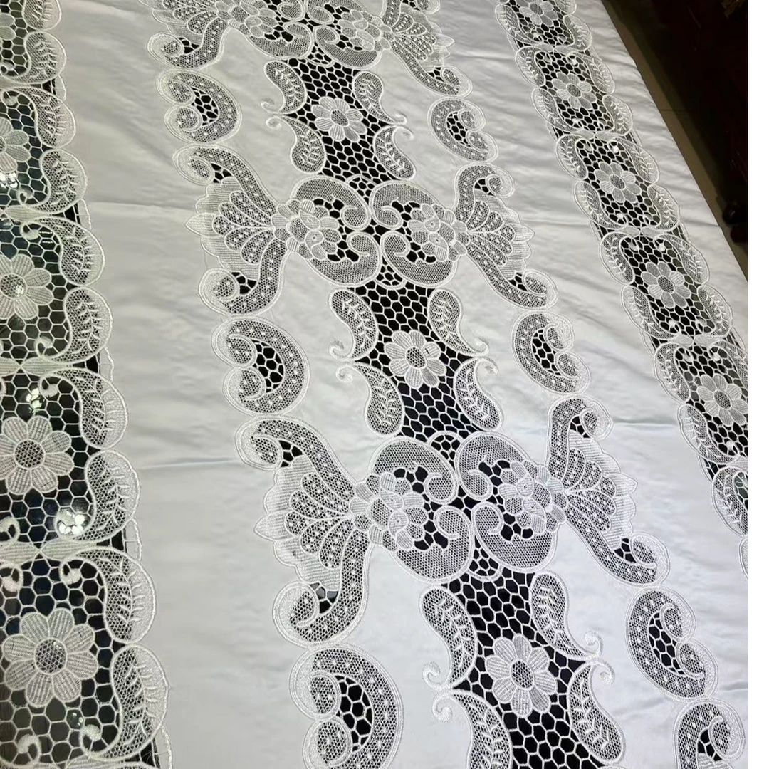 [新疆包邮】ah guluk dastihan  2.7m白色镂空桌布高档网红档家用