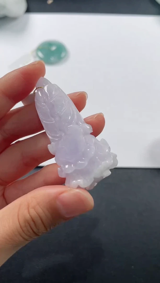 颈饰未镶嵌翡翠基地发货H 3872 白菜