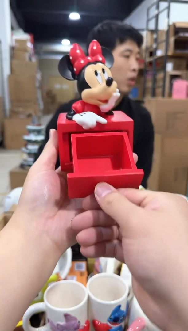 瓷片米妮抽屉首饰盒