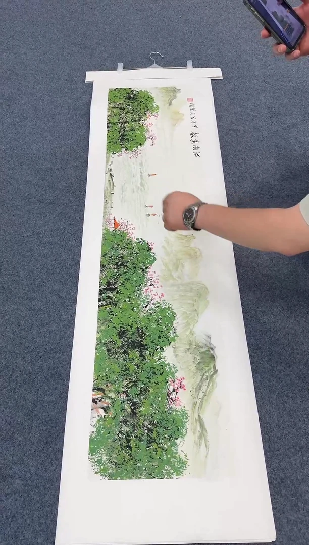 国画手绘作品/书法字画江南