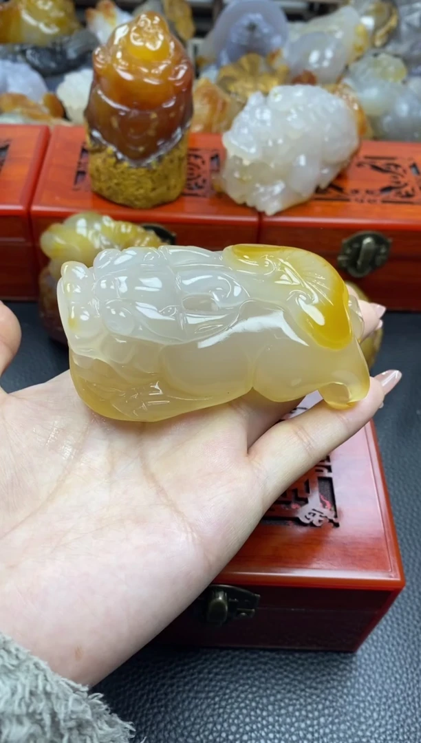 【闪购商品】玛瑙/玉髓手把未镶嵌00