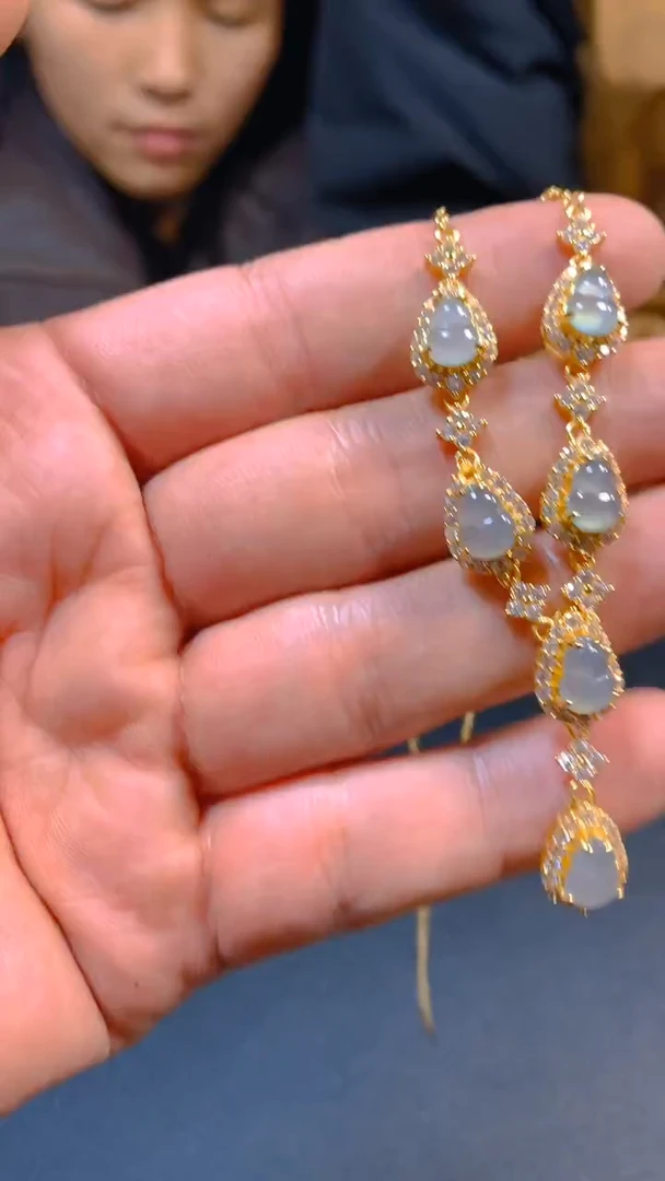 【闪购商品】翡翠套链未镶嵌1034954968多样性发一