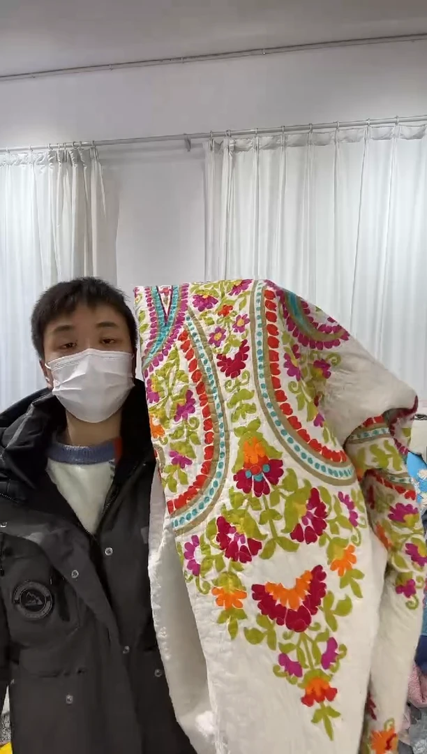 棉200*230纯棉床盖130号微瑕