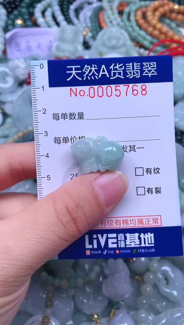 颈饰未镶嵌翡翠天然翡翠