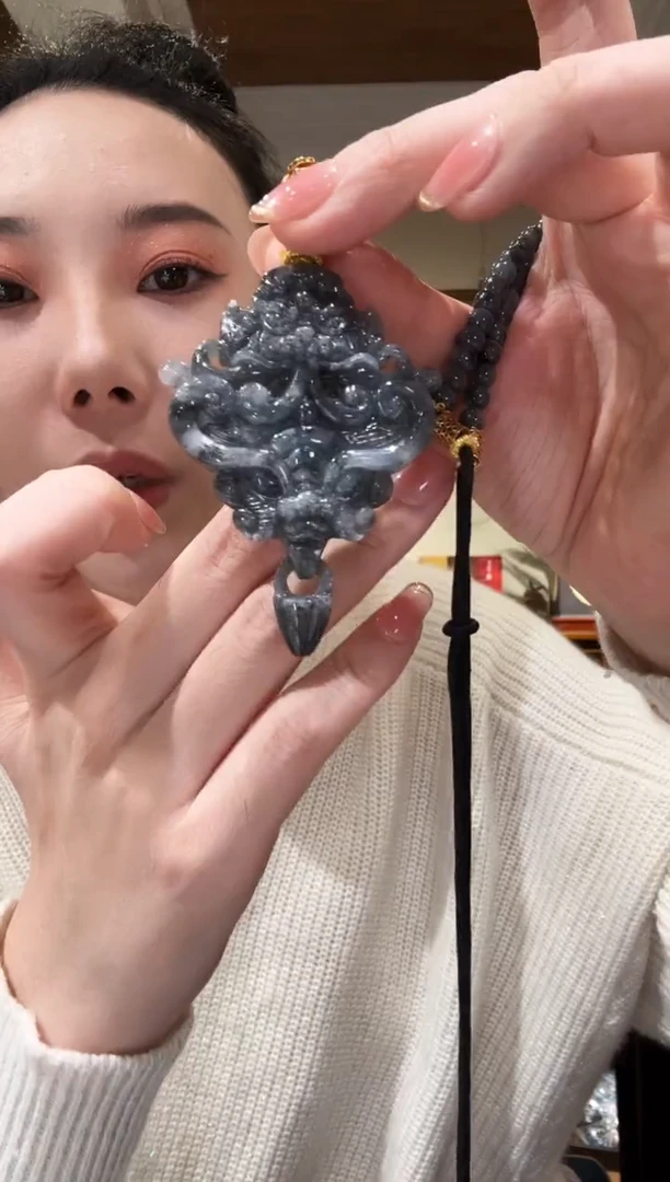 【闪购商品】翡翠颈饰未镶嵌国风