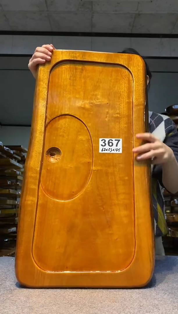 实木原木茶盘 一物一拍(不含配件）