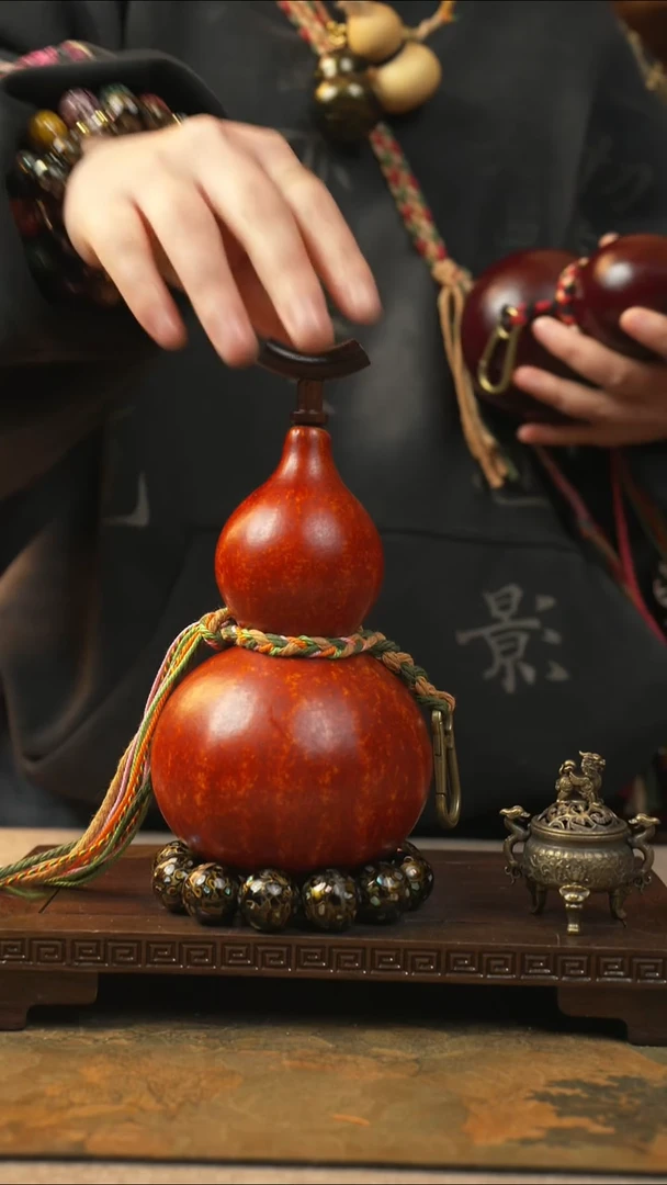 249大漆一物一拍记葫堂出品【不带手串】