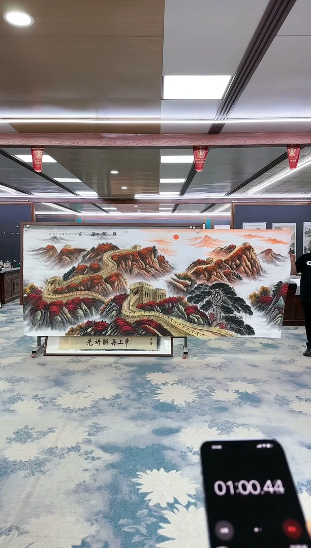 【闪购商品】绘画W-王红兵-大丈二-山水国画